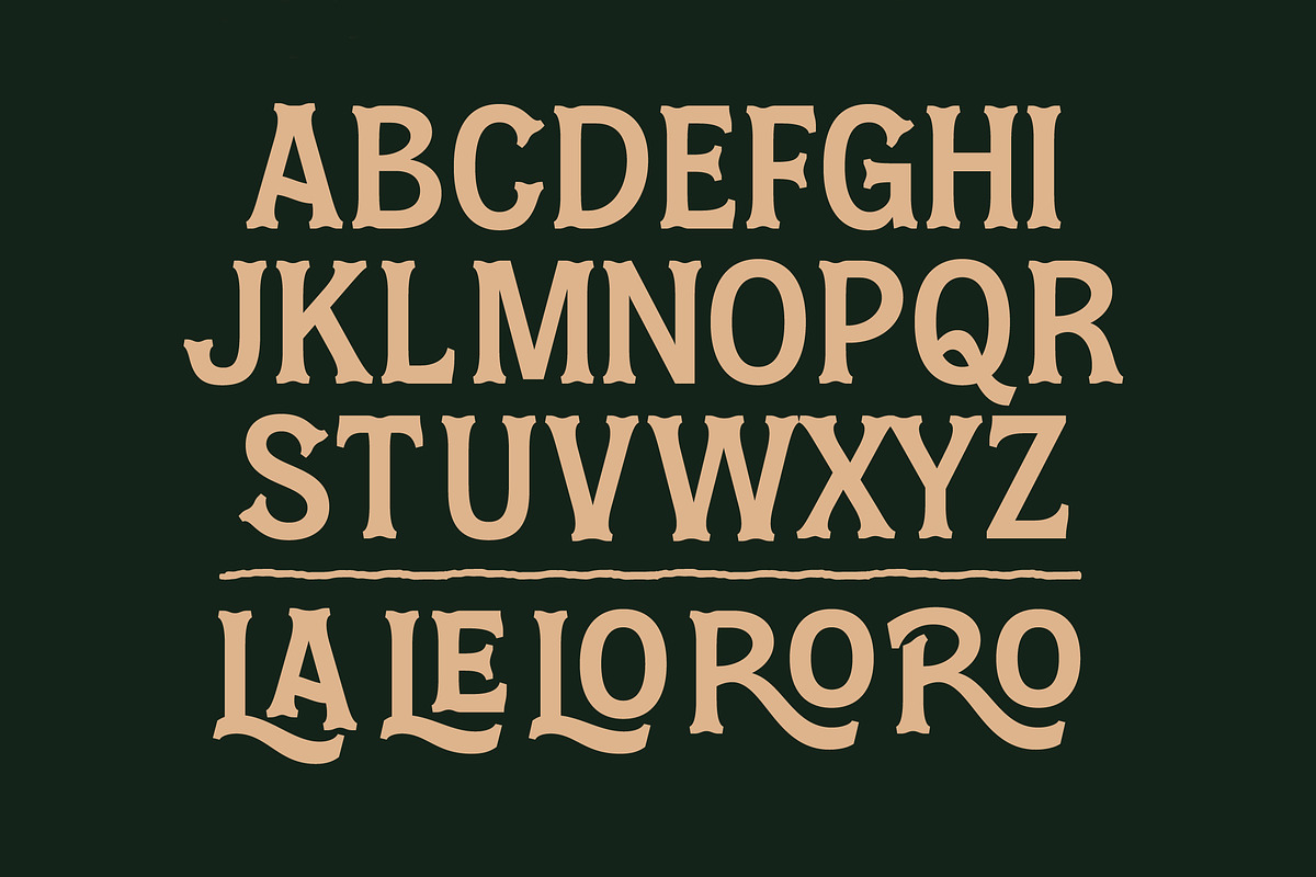 Locatro Western Display Serif, a Serif Font by timelesstype.co (Photo 13 of 15)
