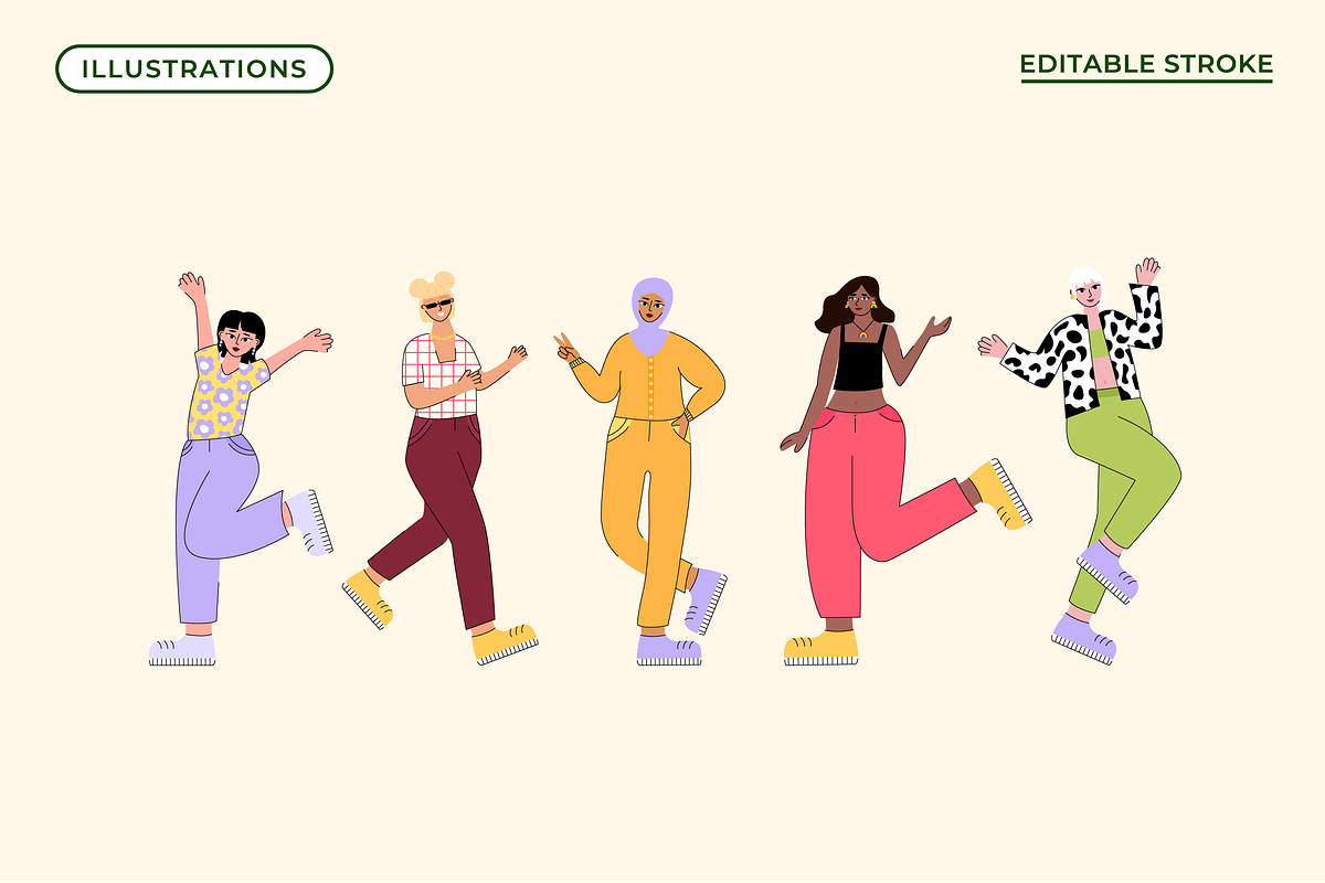 Women's Day Feminist Collection, an Object Graphic by semenova.sense (Photo 3 of 11)