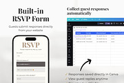 Beige Wedding Website Invitation, a Landing Page Template by Everyday Perfection (Thumbnail 7 of 13)