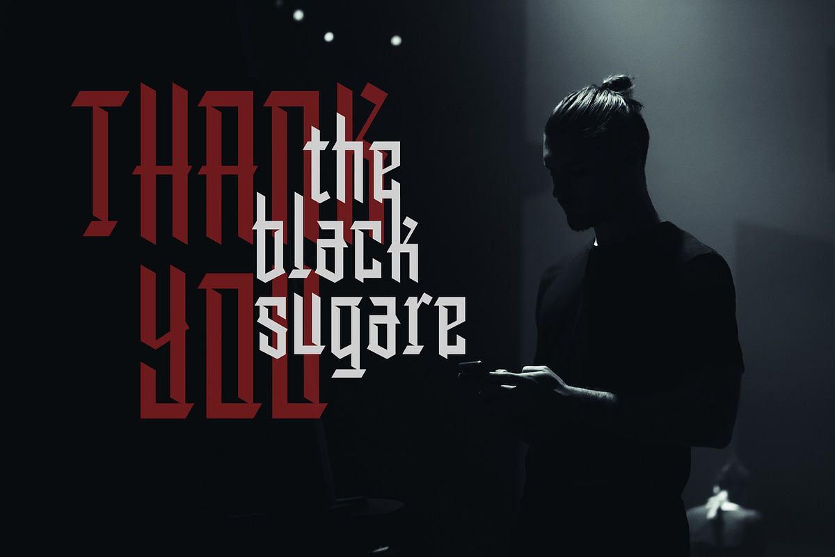 The Black Sugare [UPDATE], a Blackletter Font by Arterfak Project (Photo 11 of 11)