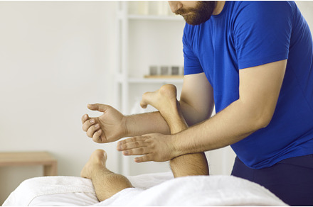 Professional physiotherapist, a Health & Medical Photo by StudioRomantic