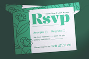 Illustrative Wedding Invitation, an Invitation Template by The Good Store (Thumbnail 3 of 4)
