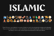 Islamic Icon Pack, a Solid Icon by Claymoon Lab (Thumbnail 1 of 5)