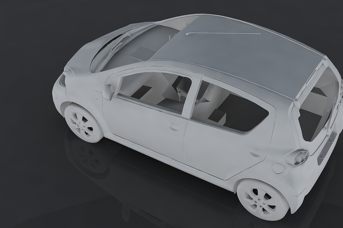 Toyota Aygo, a Cars & Vehicle 3D Model by valtriiu (Photo 12 of 12)