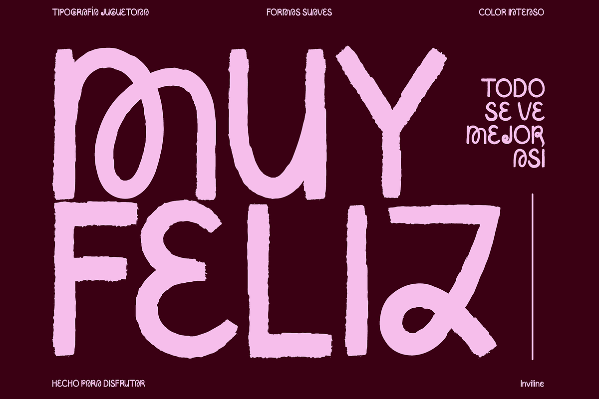 Happie Night - Playful Display Font, a Handwritten Font by Inviline.co (Photo 7 of 10)