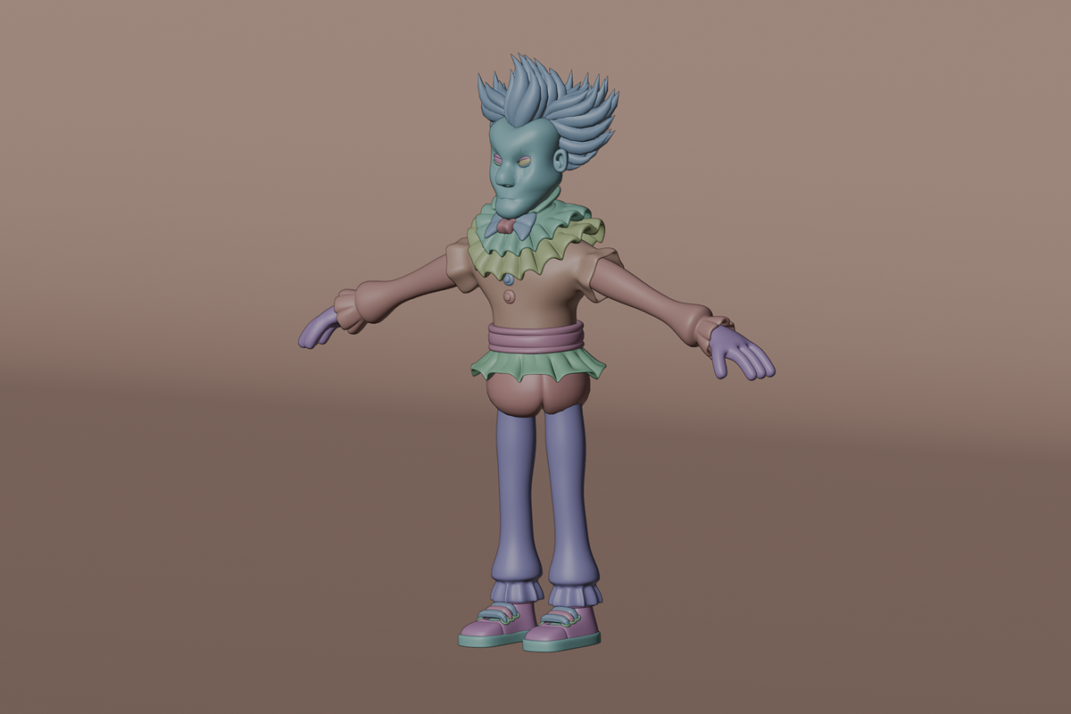 Halloween 3D Character Pack 03, a Characters & Person 3D Model by Dudukbersama (Photo 3 of 5)