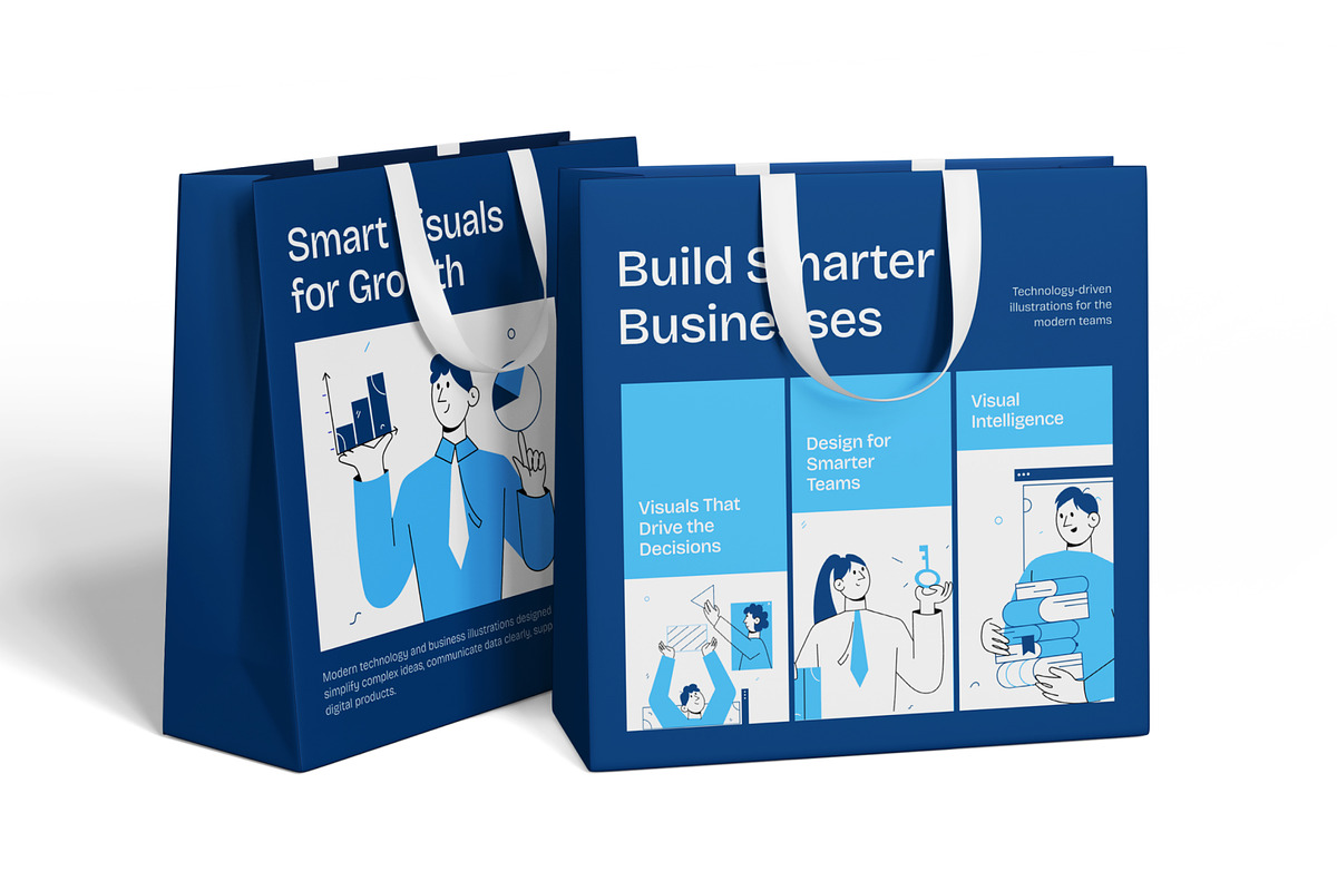 200 Tech and Business Illustration, a Technology Illustration by Vectors Market (Photo 3 of 11)