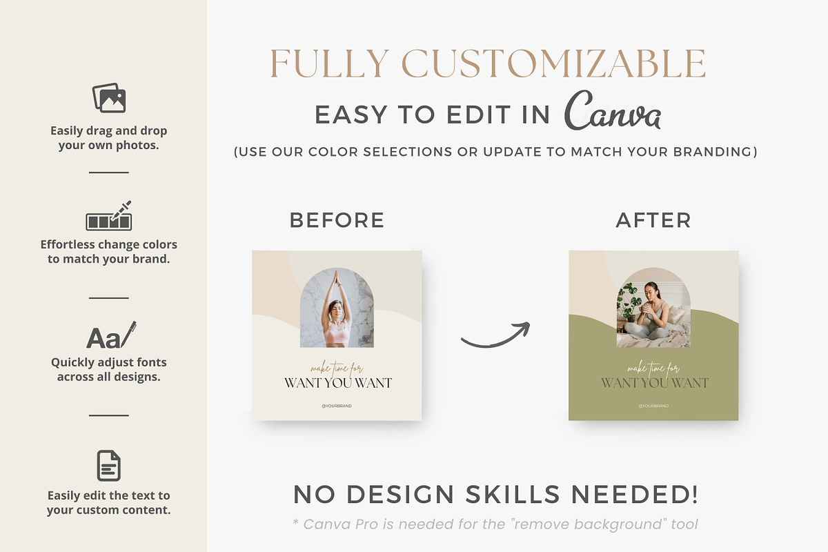 Health & Wellness Instagram Stories, a Social Media Template by Ciera Design Templates (Photo 6 of 8)