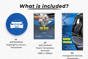 Car Wash Canva Templates Bundle, a Social Media Template by Talipic Designs (Thumbnail 2 of 7)