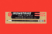 Ironstrike | Hand Drawn Sans Serif, a Sans Serif Font by Max Lockwood (Thumbnail 6 of 15)