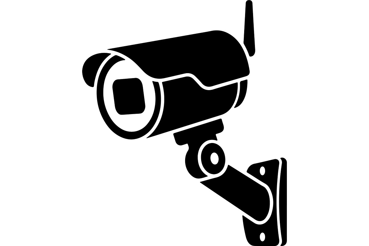 Security camera icons, a Technology Illustration by jahid234 (Photo 12 of 13)