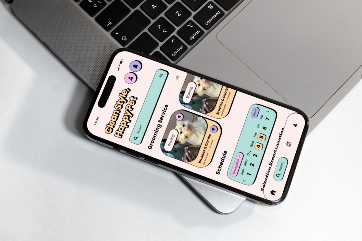PetJoy – Grooming & Vet App Design, an App Template by twinstd (Photo 5 of 5)