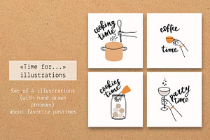 Time for illustrations, a Person Illustration by Lyolya Profitrolya