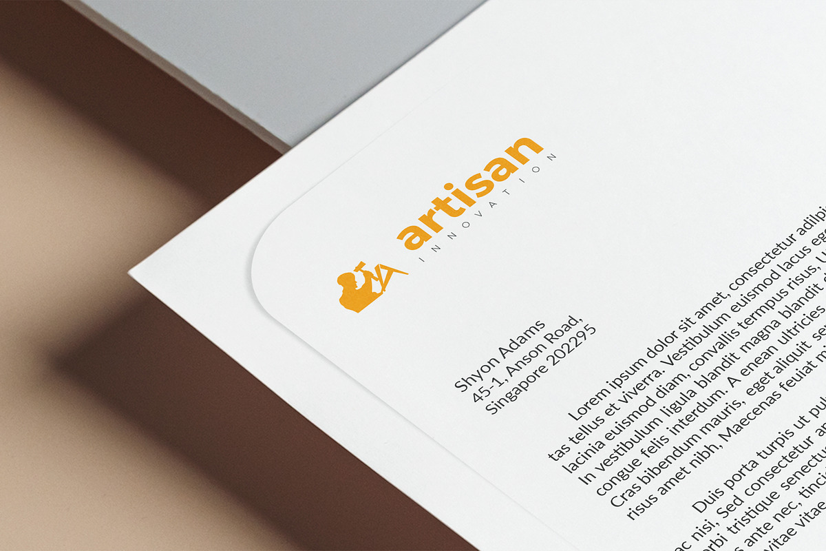 Letterhead Word Template, a Stationery Template by artisanHR (Photo 5 of 5)