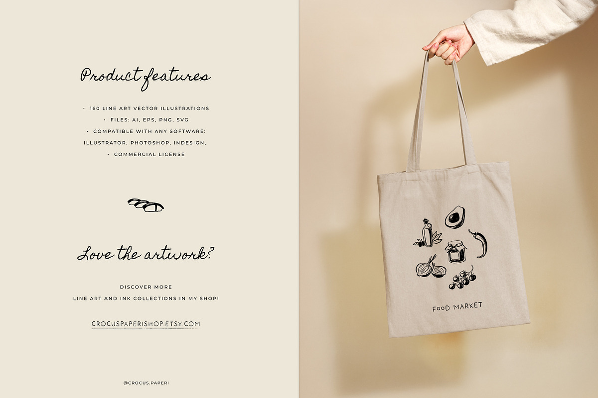 FOOD & COOKING illustrations, a Food Illustration by Crocus Paperi (Photo 6 of 6)