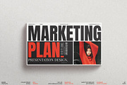 HUGE | Marketing Plan Template, a Presentation Template by ArtisanaAura (Thumbnail 9 of 11)