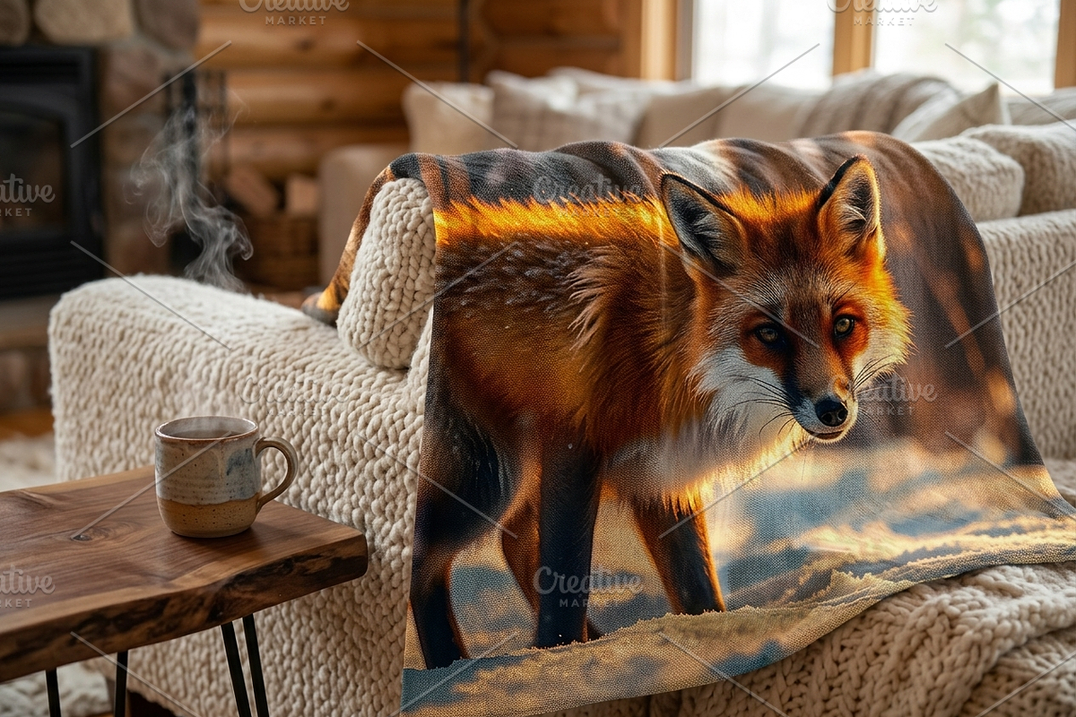 Winter Fox Glow | Stock Photo, an Animal Photo by Aura Canyon HQ (Photo 6 of 6)