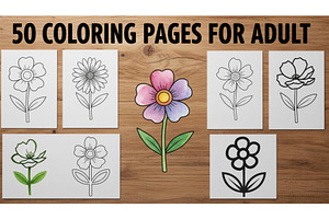 Coloring Pages for Adults, a Graphic by Designer_Momina