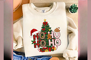 Ho ho ho christmas tree Png, an Illustration by SinaCreation (Thumbnail 4 of 7)