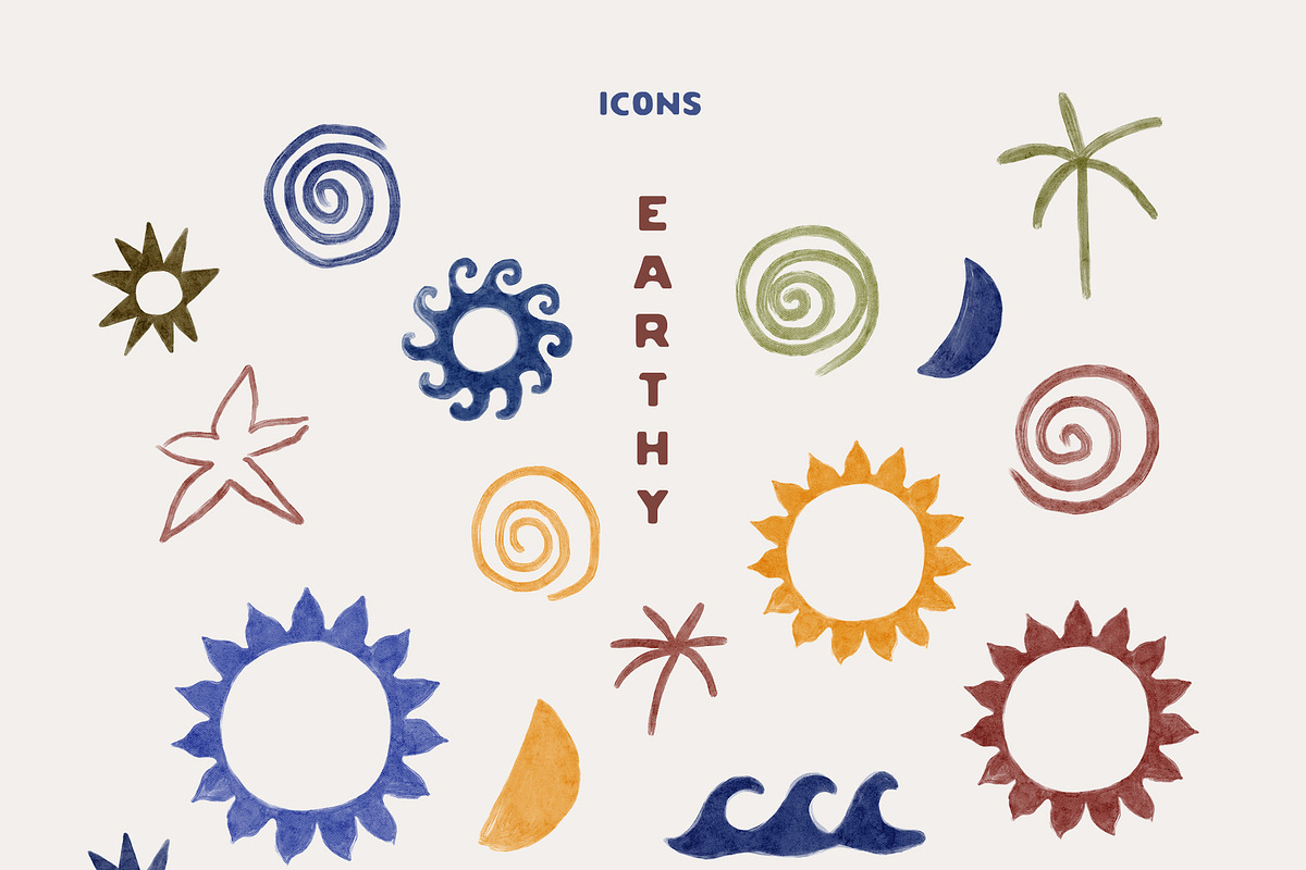 Handmade Earthy Frames & Backgrounds, an Object Graphic by Lana Elanor (Photo 10 of 16)