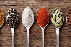 Assorted spices and seasonings, a Food & Drink Photo by MistyDay