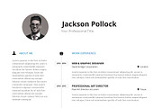 Resume/CV, a Resume Template by SlideCo (Thumbnail 6 of 7)