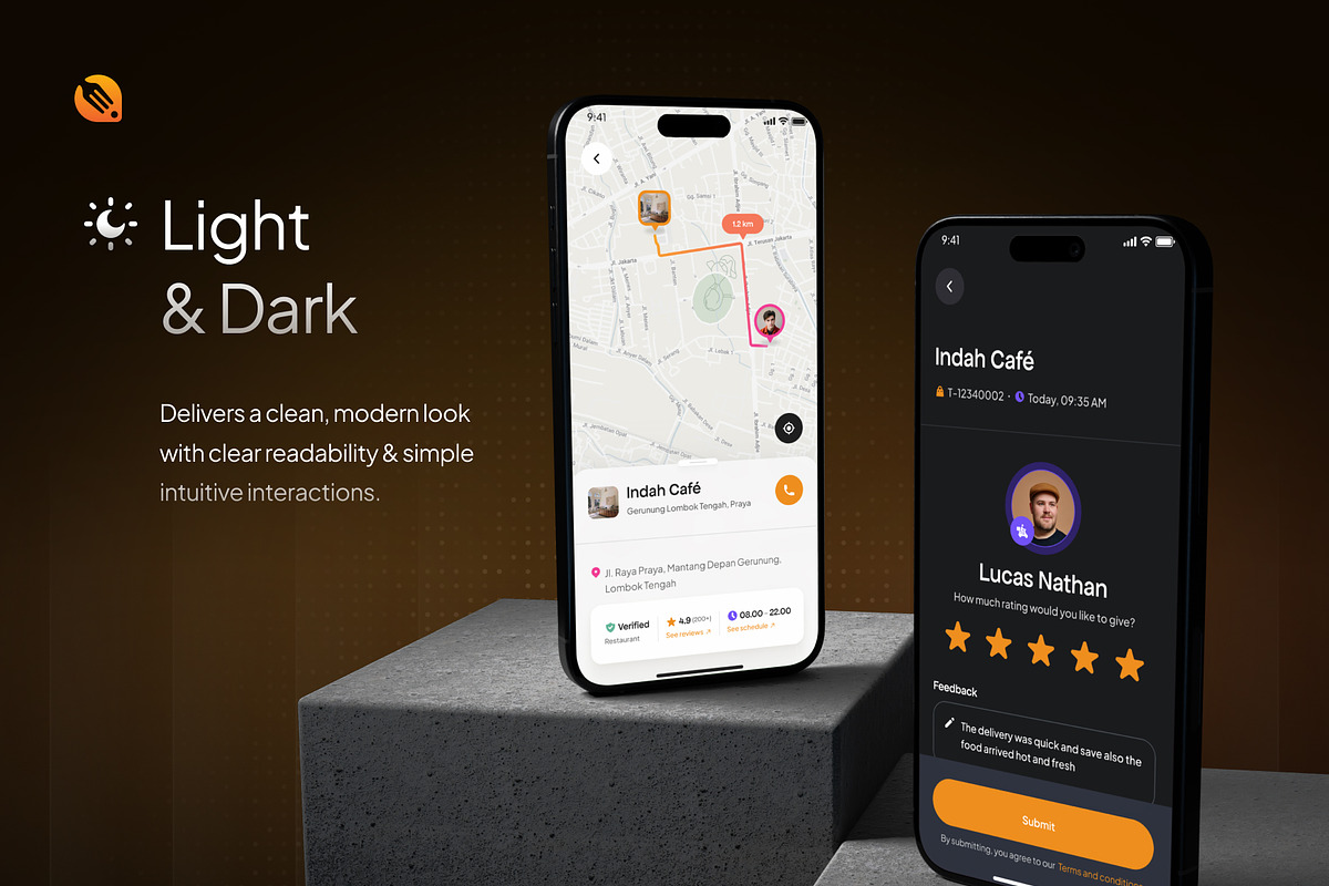 TASSTY - Food Delivery App UI Kit, an UI Kit Template by Rafiq | YDN (Photo 5 of 6)