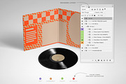 Gatefold Vinyl Mockup Pack, a Packaging Mockup by Glue Lab (Thumbnail 6 of 6)