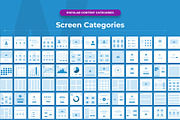 Website Flowchart & Sitemap, a Wireframe Template by UI Design Resource (Thumbnail 2 of 7)