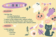 Spooky Patooties Halloween Stickers, an Illustration by Creativity Bucketlist (Thumbnail 2 of 6)