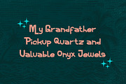 Malibu Night Stunning Display Font, a Symbol Font by Dawnside Graphic (Thumbnail 5 of 5)