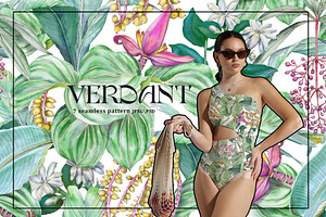 Verdant. Tropical Prints