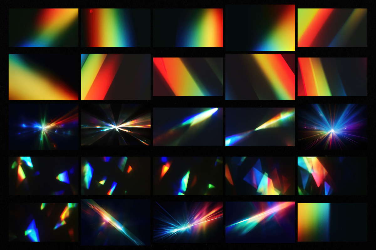 Light Prism Photo Overlays, a Texture Graphic by Craftsy Crafters (Photo 2 of 16)
