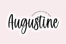 Augustine | Handwritten Script Font