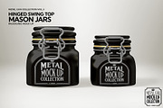 Hinged Swing Top Metal Jars Mockup, a Product Mockup by INCDesign (Thumbnail 4 of 7)