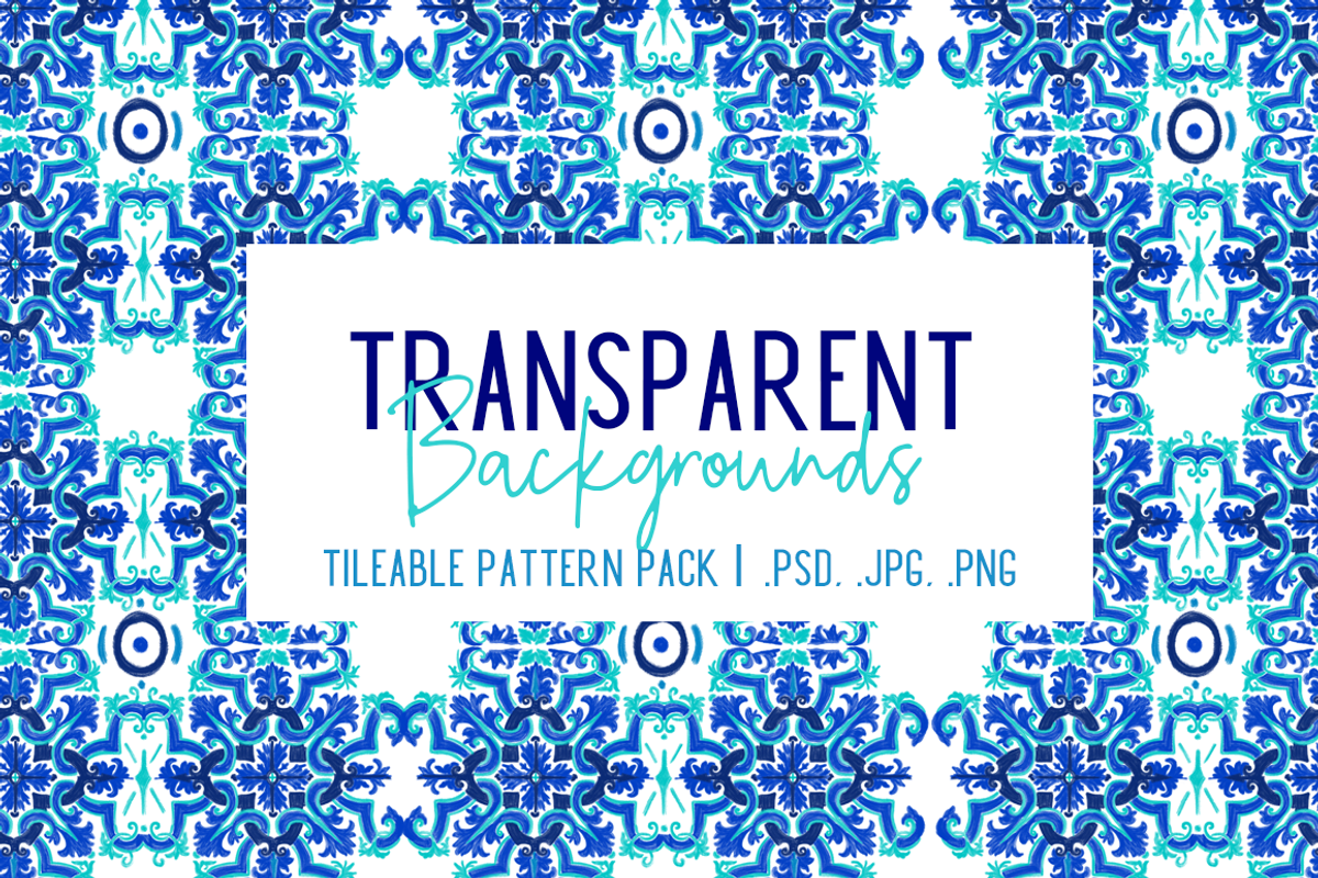 The Blues Handdrawn Tile Patterns, a Pattern Graphic by TheLegacyBrandingCo (Photo 8 of 11)