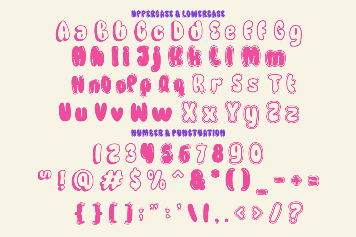 Airy Wonders - Balloon Font, a Font by PutraCetol Studio (Photo 5 of 11)