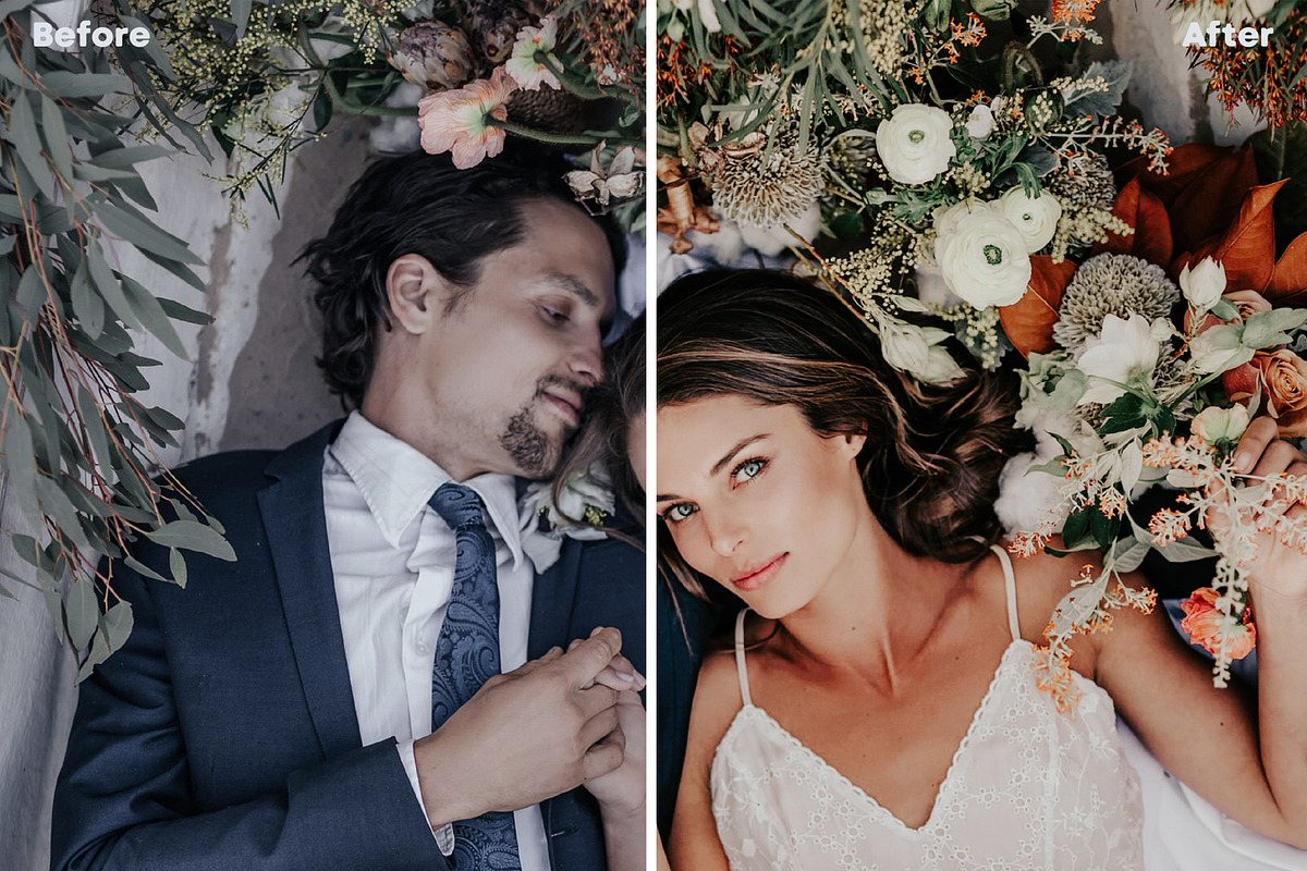 Moody Wedding LUTs pack, a Plug-in Add-On by Maple Visuals (Photo 2 of 10)