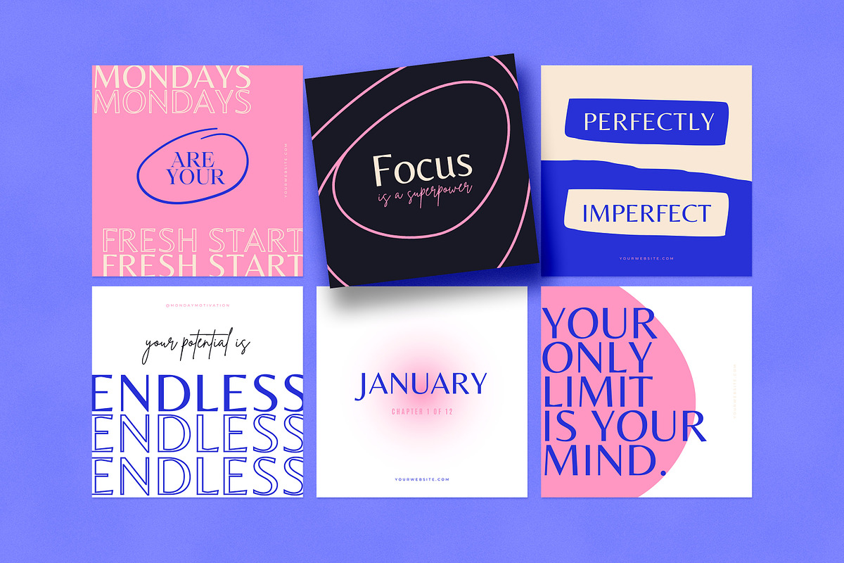 Instagram Quote Bundle CANVA, a Social Media Template by AndrewPixel (Photo 4 of 12)