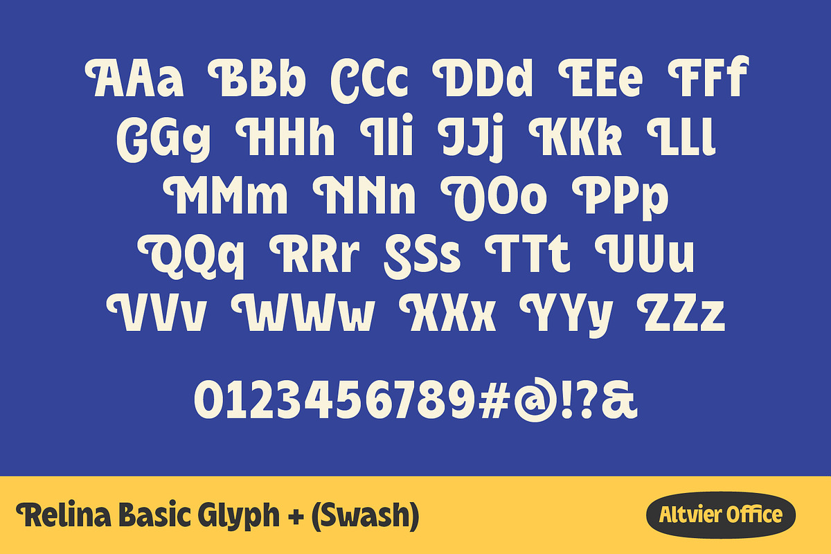 Relina - Display Font, a Sans Serif Font by Uncarving (Photo 4 of 9)