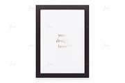 Dark styled frame isolated mockup, a Print Template by JustLikeMyDesktop (Thumbnail 2 of 3)