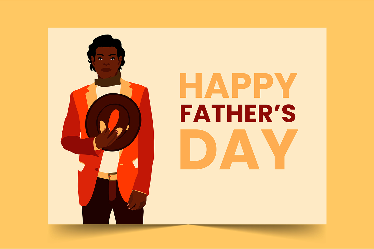 Happy Fathers Day Card, a Card Template by nataliemukundu (Photo 1 of 2)