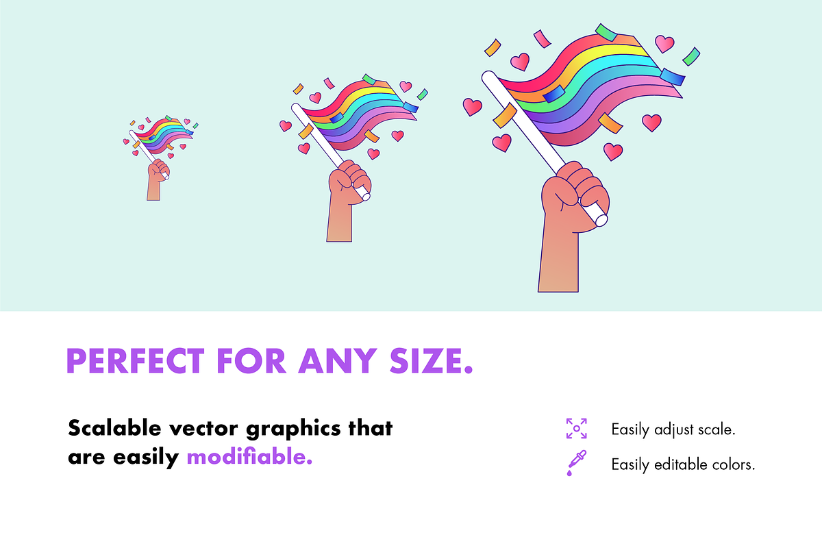 14 LGBT Pride Icons, an Illustration by Hello Mister Frank (Photo 2 of 4)