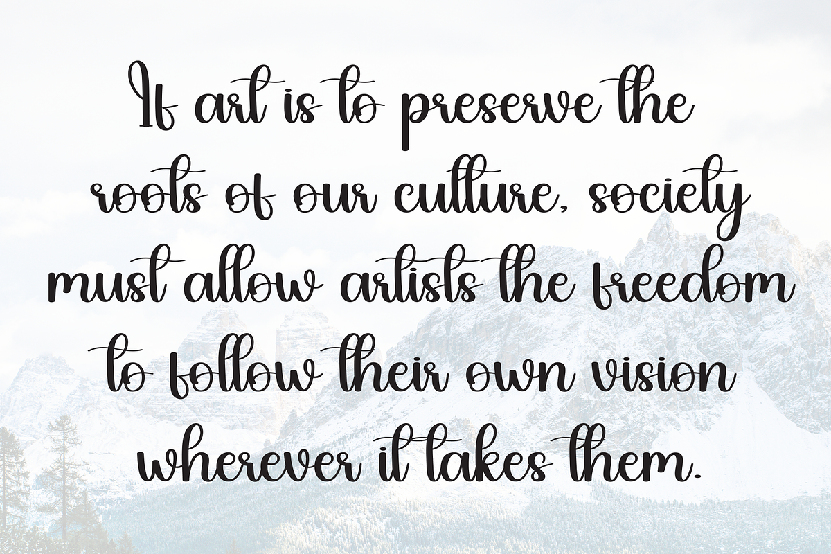 Deary | Script Font, a Handwritten Font by Scratchones (Photo 6 of 9)
