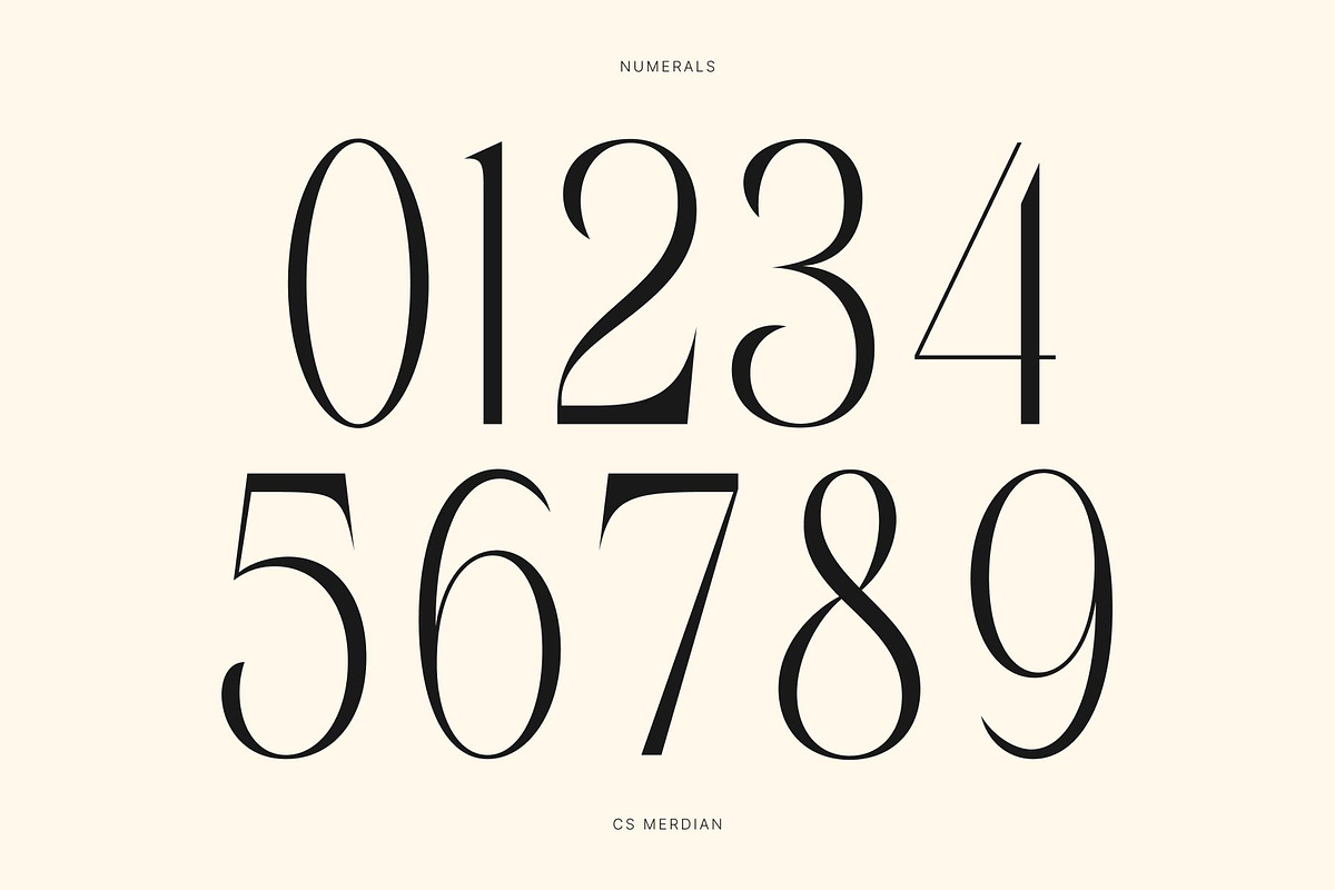 CS Merdian – Elegant Sans Serif, a Sans Serif Font by Craft Supply Co. (Photo 4 of 8)