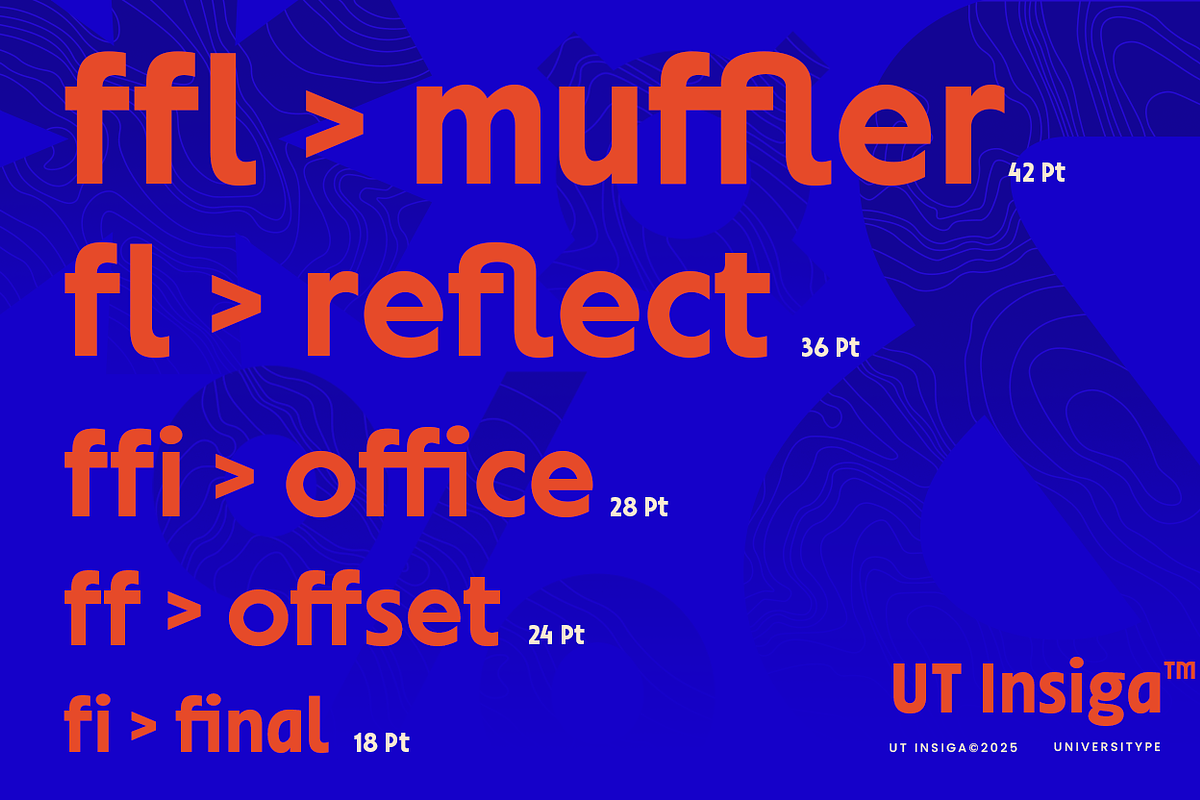 UT Insiga - A Condensed Sans, a Sans Serif Font by Universitype (Photo 4 of 11)