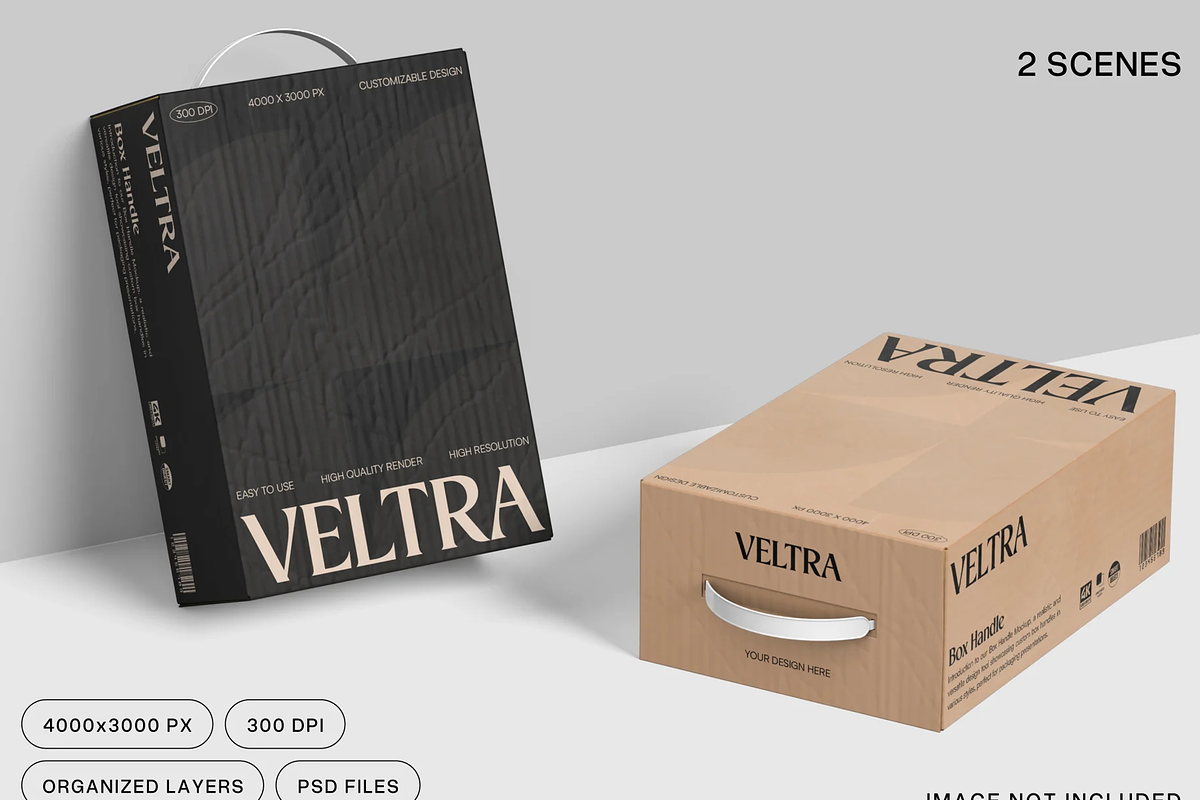 Product Box Package Mockup Set, a Packaging Mockup by graphicsauce