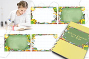 Science for kids watercolor clip art, an Object Illustration by DemiLena (Thumbnail 13 of 18)
