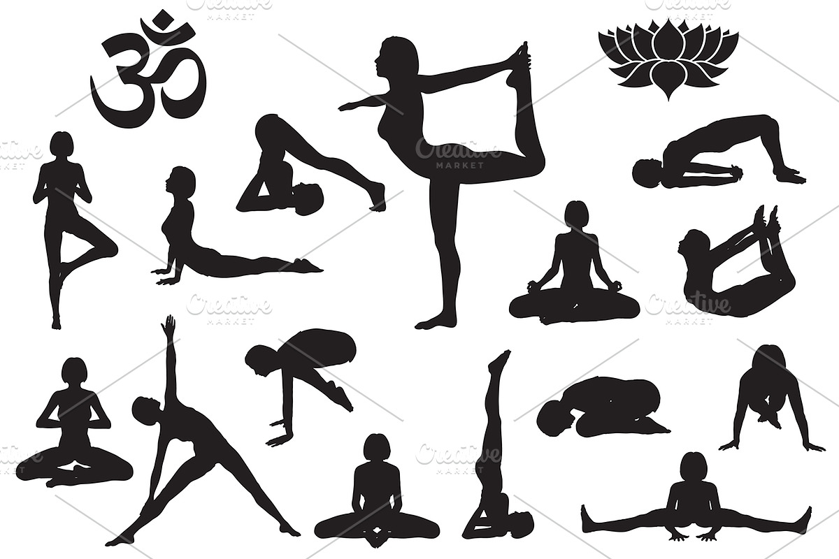 Sport poster silhouettes and objects, a Decorative Illustration by TAlex (Photo 3 of 7)
