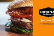 Bistro / Food Facebook Cover theme, a Social Media Template by NeptuneDesign (Thumbnail 4 of 9)